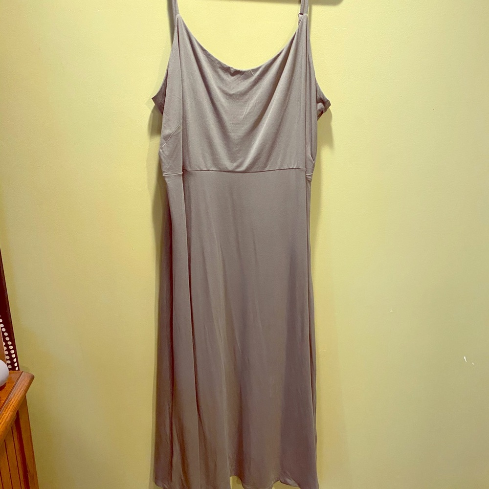 Loft Olive Maxi Dress NWOT